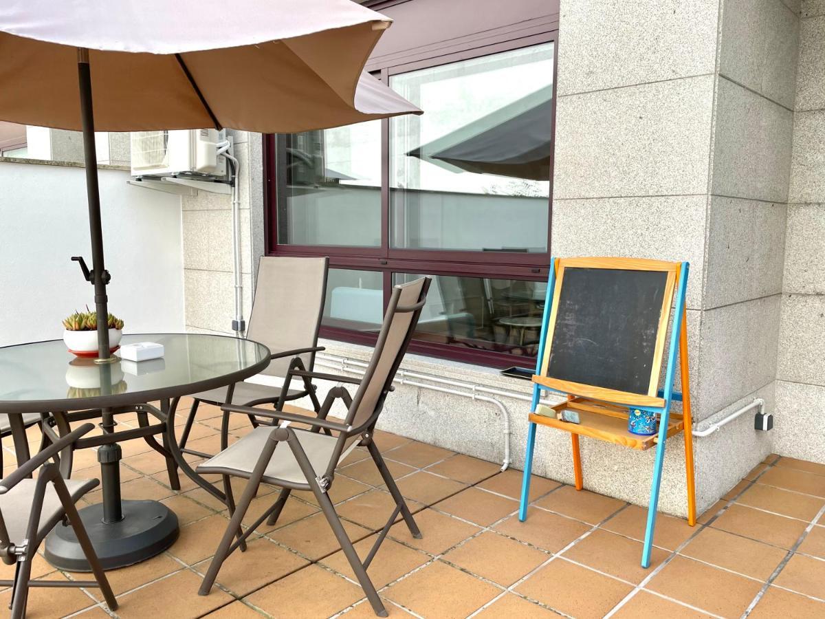 Estudio Centrico 1 Con Terraza Y Parking Privado Оренсе Экстерьер фото